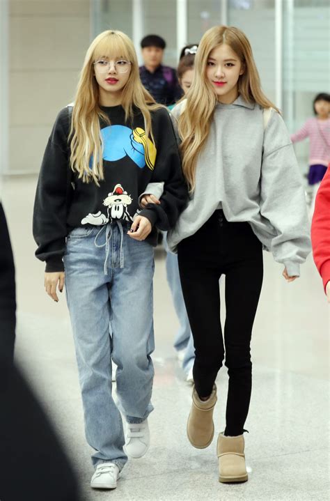 blackpink airport fashion